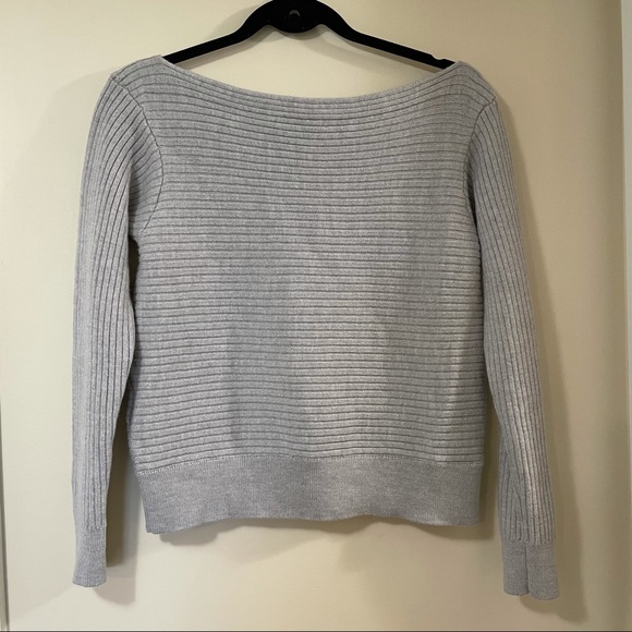 Babaton Luc Sweater in Light Grey - Picture 2 of 5
